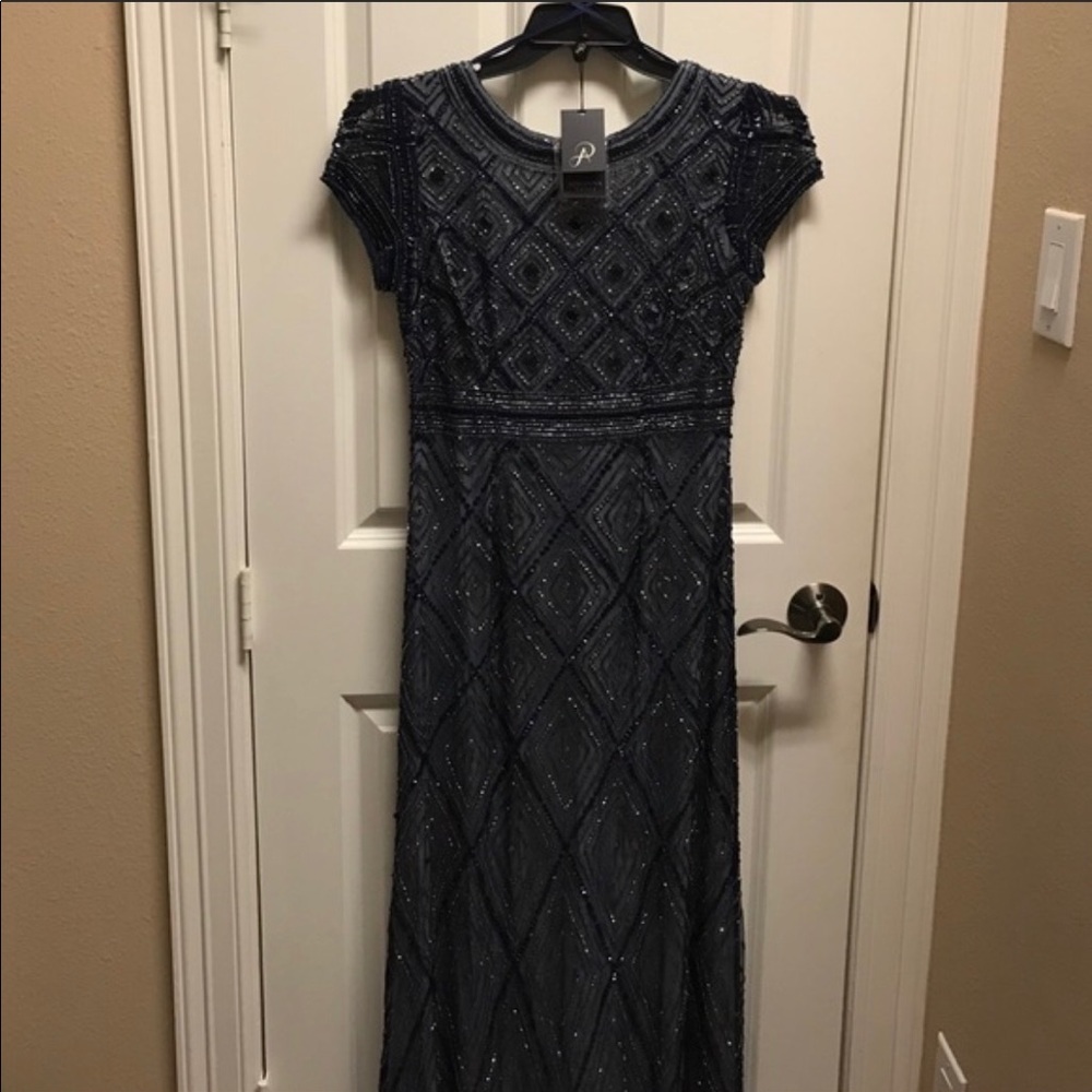 sequin full length dress